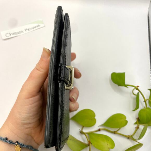 Kate Spade Black Leather Bifold Wallet - Picture 5 of 10